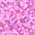 Pink seamless diagonal square pattern background design - vector graphic Royalty Free Stock Photo