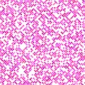 Pink seamless diagonal square pattern background design - vector graphic Royalty Free Stock Photo