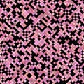 Pink seamless diagonal square pattern background design - vector graphic Royalty Free Stock Photo