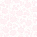 Pink seamless flower damask background