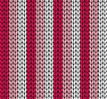 Pink seamless knitted pattern Royalty Free Stock Photo