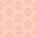 Pink seamless pattern