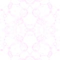 Pink seamless pattern. Amazing delicate soap bubbles Royalty Free Stock Photo