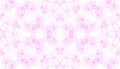 Pink seamless pattern. Astonishing delicate soap bubbles. Lace hand drawn textile ornament. Kaleidos Royalty Free Stock Photo