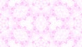 Pink seamless pattern. Astonishing delicate soap bubbles. Lace hand drawn textile ornament. Kaleidos Royalty Free Stock Photo