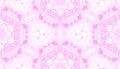 Pink seamless pattern. Astonishing delicate soap bubbles. Lace hand drawn textile ornament. Kaleidos Royalty Free Stock Photo