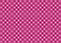 Pink seamless pattern fabric poker table. Minimalistic casino vector background texture card suit symbols. Black white diamonds, Royalty Free Stock Photo