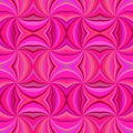 Pink seamless psychedelic abstract curved burst stripe pattern background