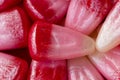 Pink seasonal candy corn Royalty Free Stock Photo