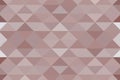 Pink segmented background. Triangular pixelation. Color texture