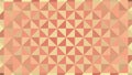 Pink segmented background. Triangular pixelation. Color texture