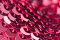 Pink sequins fashion fabric shine Royalty Free Stock Photo