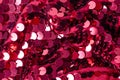 Pink sequins fashion fabric shine Royalty Free Stock Photo