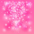 Pink shining background