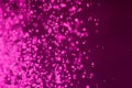 Pink shiny falling light long exposure texture - fantastic abstract photo background