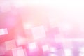 Pink shiny square lights abstract background Royalty Free Stock Photo