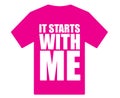 Pink shirt day anti-bullying graphic