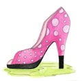 Pink Shoe Royalty Free Stock Photo