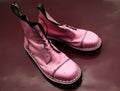 Pink shoes