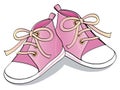 Pink shoes Royalty Free Stock Photo