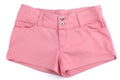 Pink Shorts Royalty Free Stock Photo