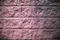 Pink and Silver Gray Brick Wall Background Royalty Free Stock Photo