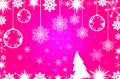 Pink simple Christmas background