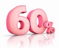 Pink Sixty Percent