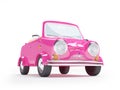 Pink small car