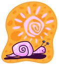 Pink Snail