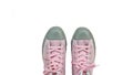 Pink sneaker isolated on white