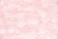 Pink soapy water with bubbles as elegant abstract spring festive background. Royalty Free Stock Photo