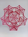 Pink spider Web