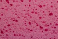 Pink sponge texture for background. Royalty Free Stock Photo