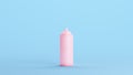 Pink Spray Can Aerosol Paint Spray Paint Pressurized Container Valve Button Simple Kitsch Blue Background