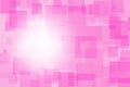 Pink square geometric abstract background. pink rectangle digital dynamic design background Royalty Free Stock Photo