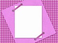 Pink squared background