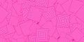 Pink Squares ÃÂ¡oncentric Polygons Backgrounds Royalty Free Stock Photo