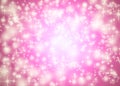 Pink star background