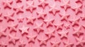 Pink Stars Background Pattern Flat Lay Royalty Free Stock Photo