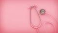 pink stethoscope