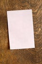 Pink Sticky Note Royalty Free Stock Photo