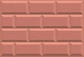 Pink stone wall artistic background with brush pattern