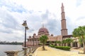 Pink stonned mosque Royalty Free Stock Photo