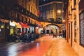 Pink street. Lisbon.