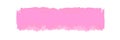 Pink stripe painted in watercolor on clean white background, pink watercolor brush strokes, illustration paint brush Royalty Free Stock Photo