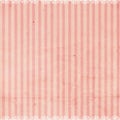 Pink Striped Background with Lace trim Royalty Free Stock Photo