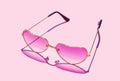 Pink sunglasses