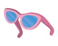 pink sunglasses icon Royalty Free Stock Photo