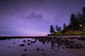 Pink sunrise at Burleigh Heads, Gold Coast, Australia Royalty Free Stock Photo